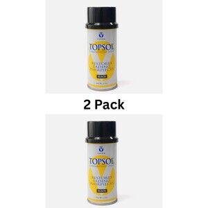 Vapon Topsol Chromatone Spray Black 4 Oz 2-Pack Hairpieces Wigs Toupees